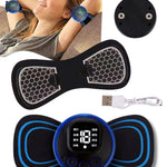Mini Masajeador Muscular Recargable – Alivio inmediato para Cuello, Espalda y Piernas