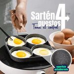 Sartén Multifuncional 4 Puestos - Simplifica tu Cocina + ENVIO GRATIS